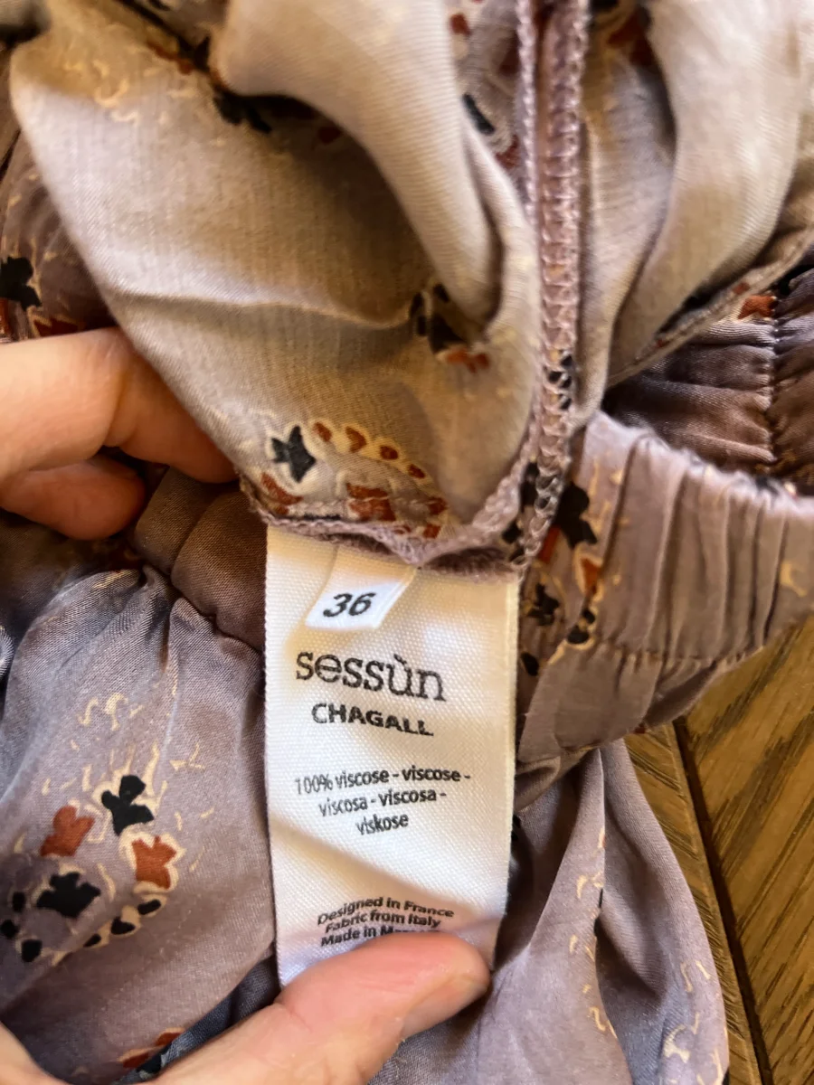 Pantalon Sessùn Chagall satinée violet – Image 7