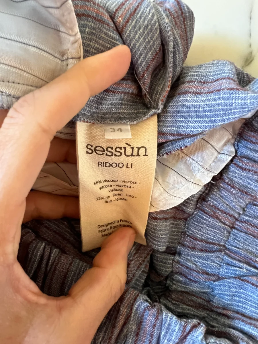 Pantalon Sessùn Ridoo Li rayures – Image 8