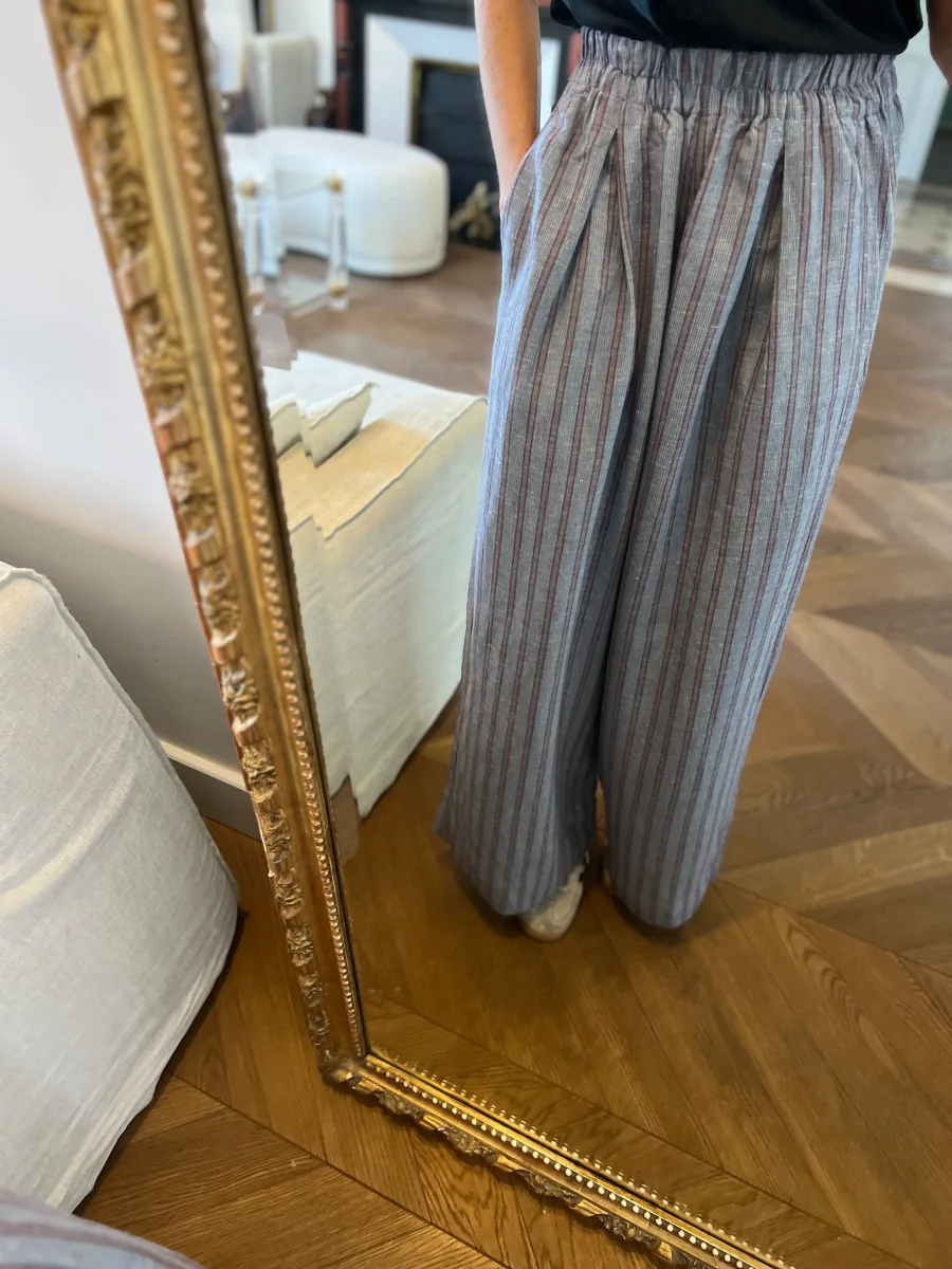 Pantalon Sessùn Ridoo Li rayures – Image 4