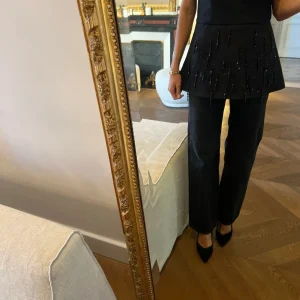 H&M -  Bustier Edition à perles noires