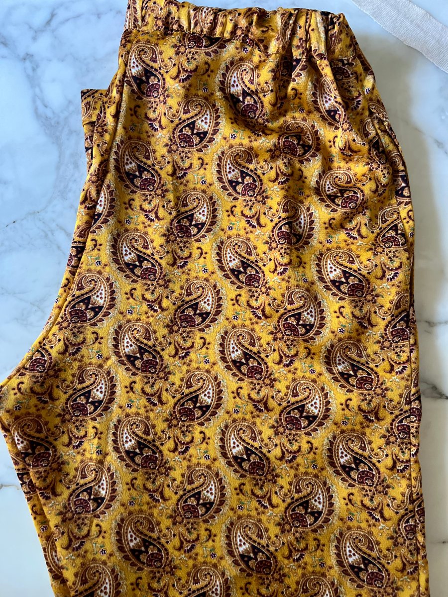 Pantalon Topolina jaune à motifs – Image 6