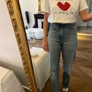 T shirt Sézane blanc Une fille de Septembre