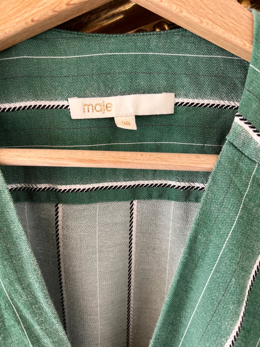 Combishort Maje vert à rayures – Image 6