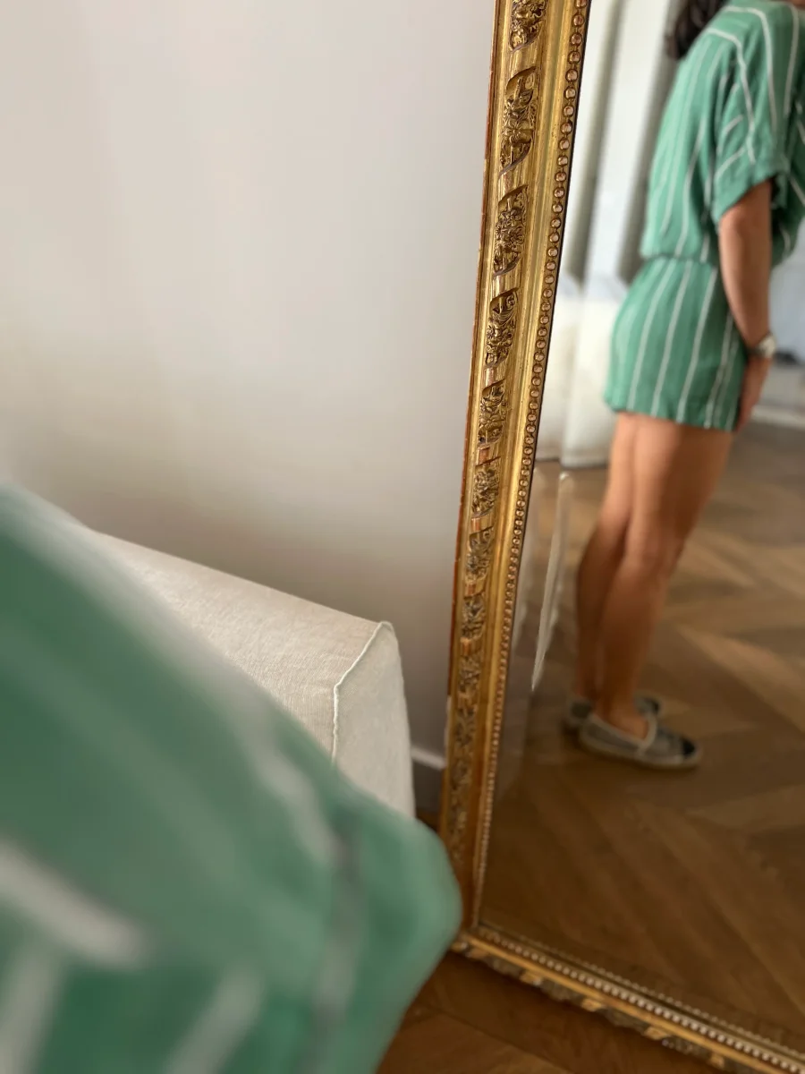 Combishort Maje vert à rayures – Image 8