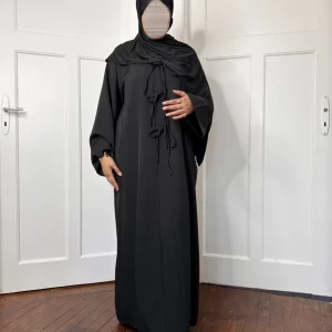 Abaya Dubai avec nœuds Lina