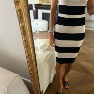 Robe bustier Zara à rayures