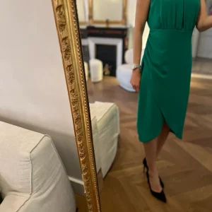 Robe Lady Pipa longue verte