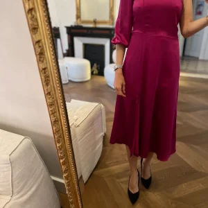 Robe Lady Pipa longue violette