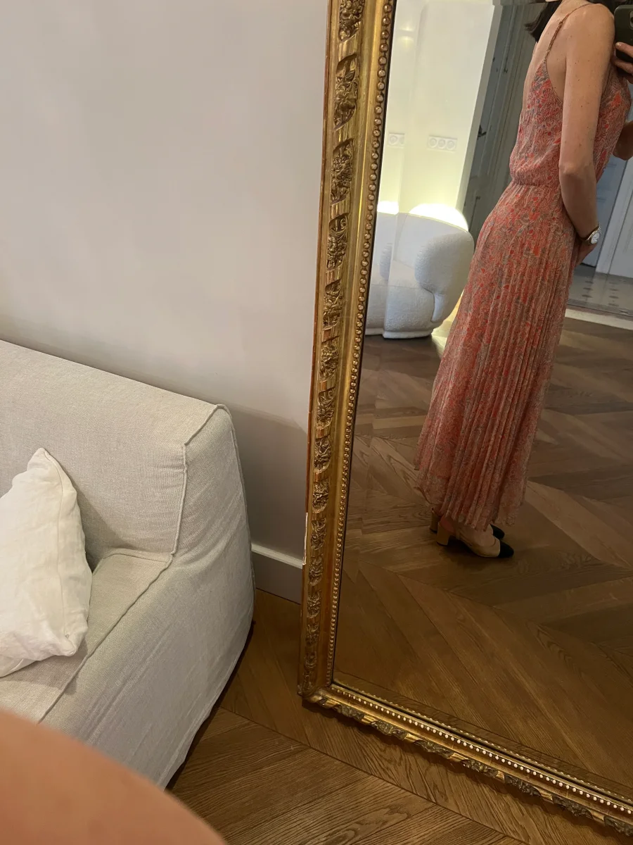 Robe See U Soon orangée – Image 3