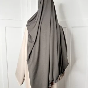 Hijab Jersey Premium liseré satiné