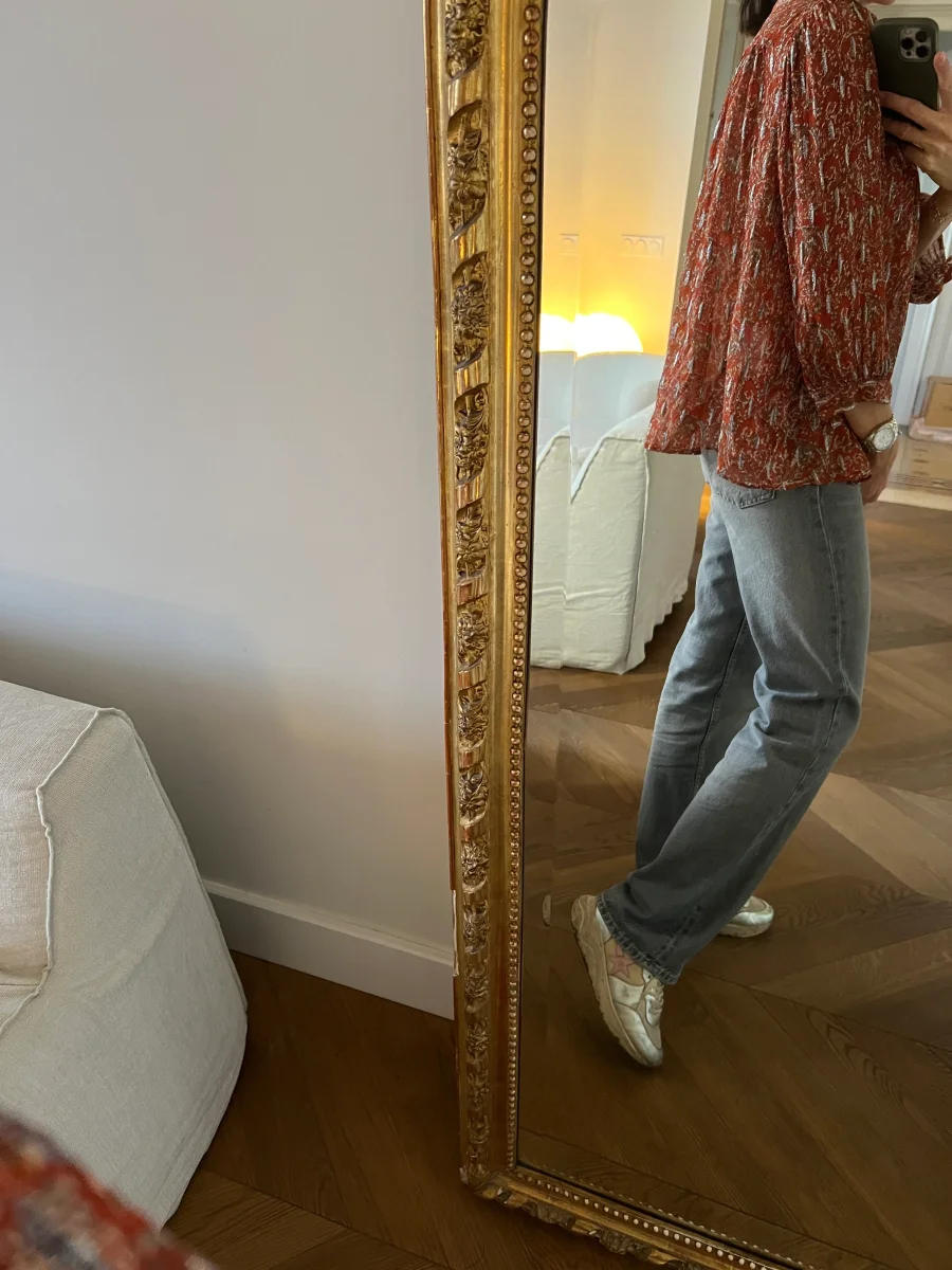 Blouse Ba&sh Terracota irisée – Image 3