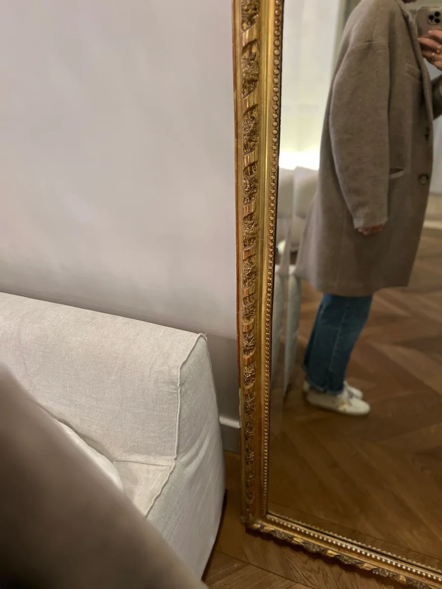 Isabel Marant - Manteau en laine beige chiné – Image 5