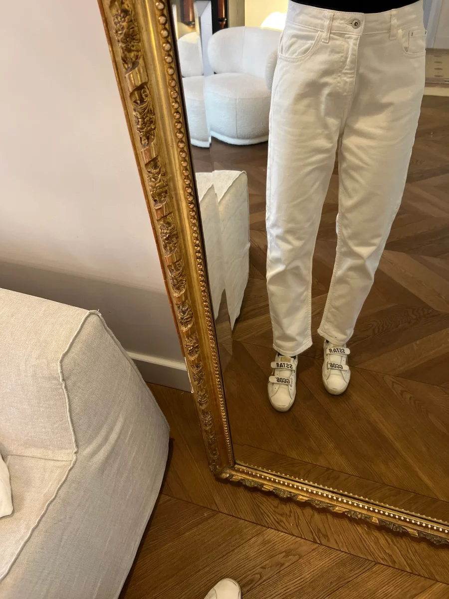 Zara - Jean Blanc classique T.38