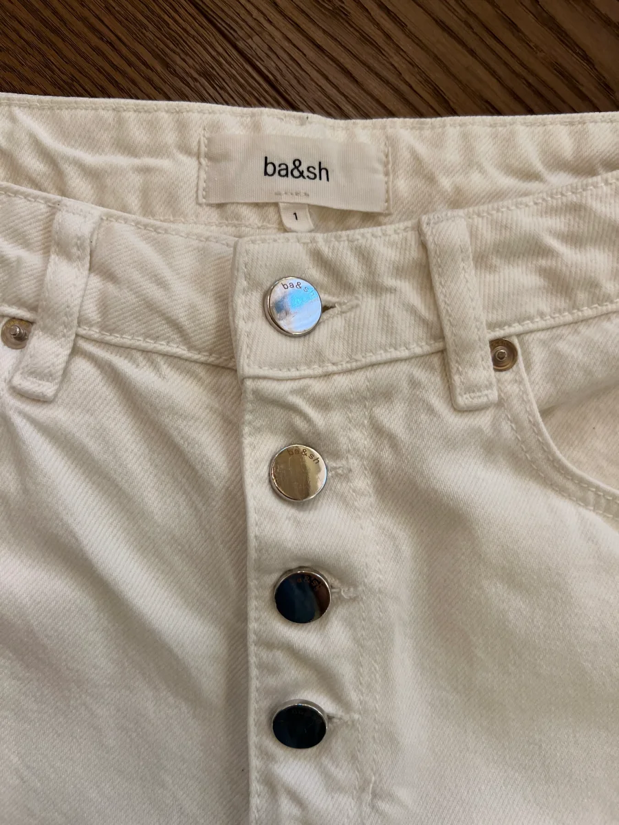 Ba&sh - Jean boutons argentés – Image 6