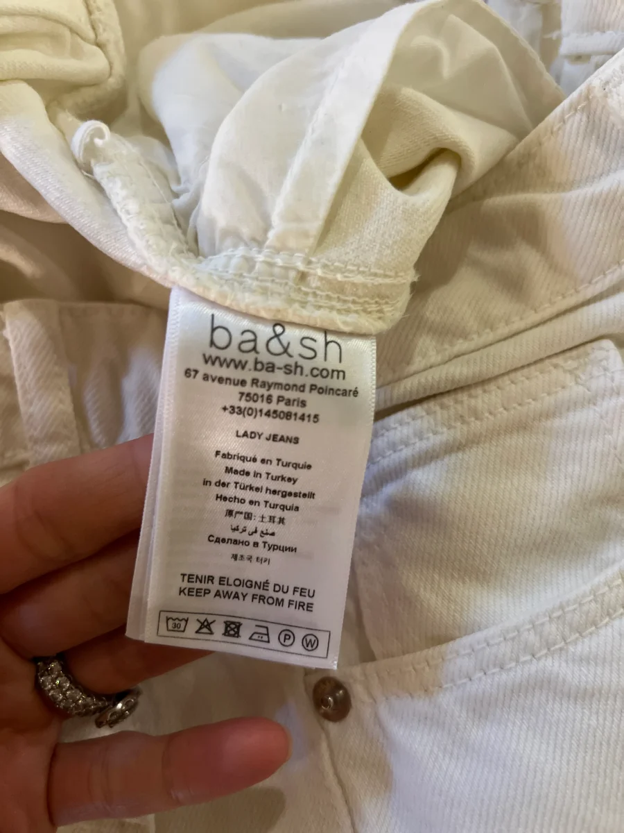 Ba&sh - Jean boutons argentés – Image 9