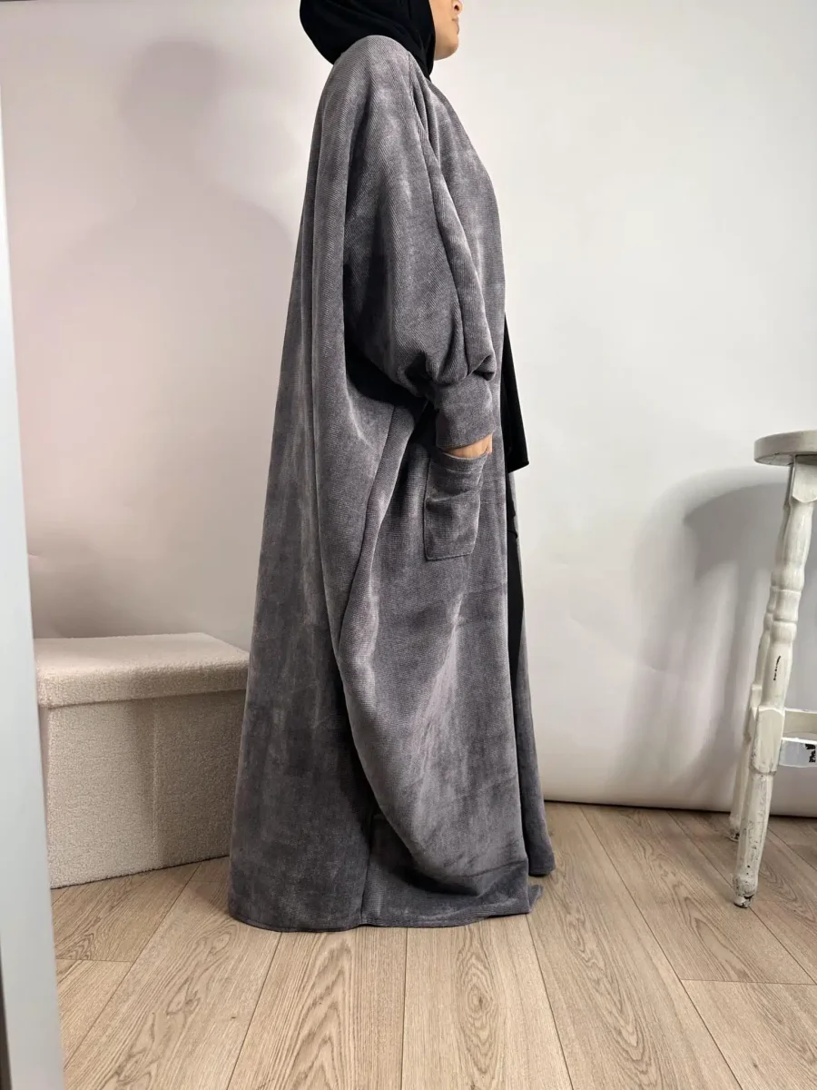 Cardigan kimono papillon Velour – Image 4