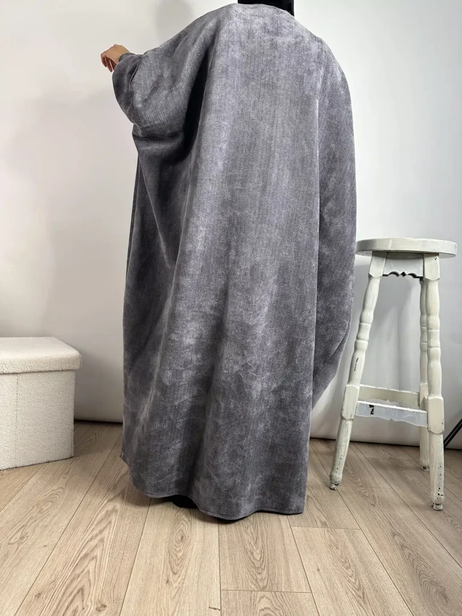 Cardigan kimono papillon Velour – Image 5