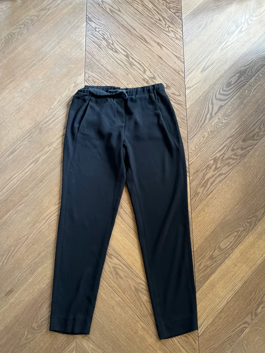 Pantalon Maje noir fluide – Image 4