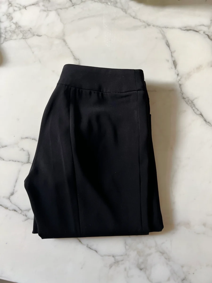 Pantalon Thierry Mugler noir évasé – Image 7