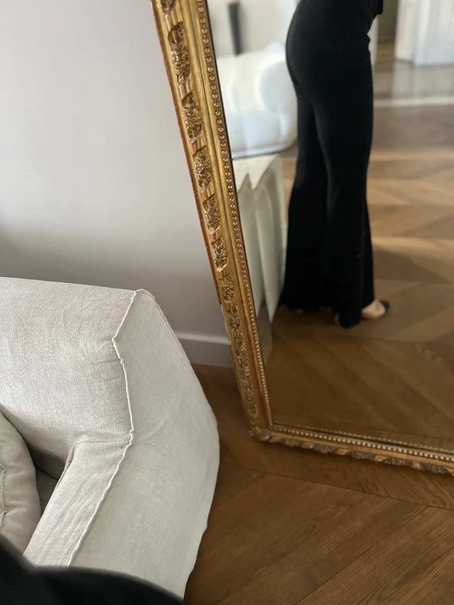 Pantalon Thierry Mugler noir évasé – Image 5