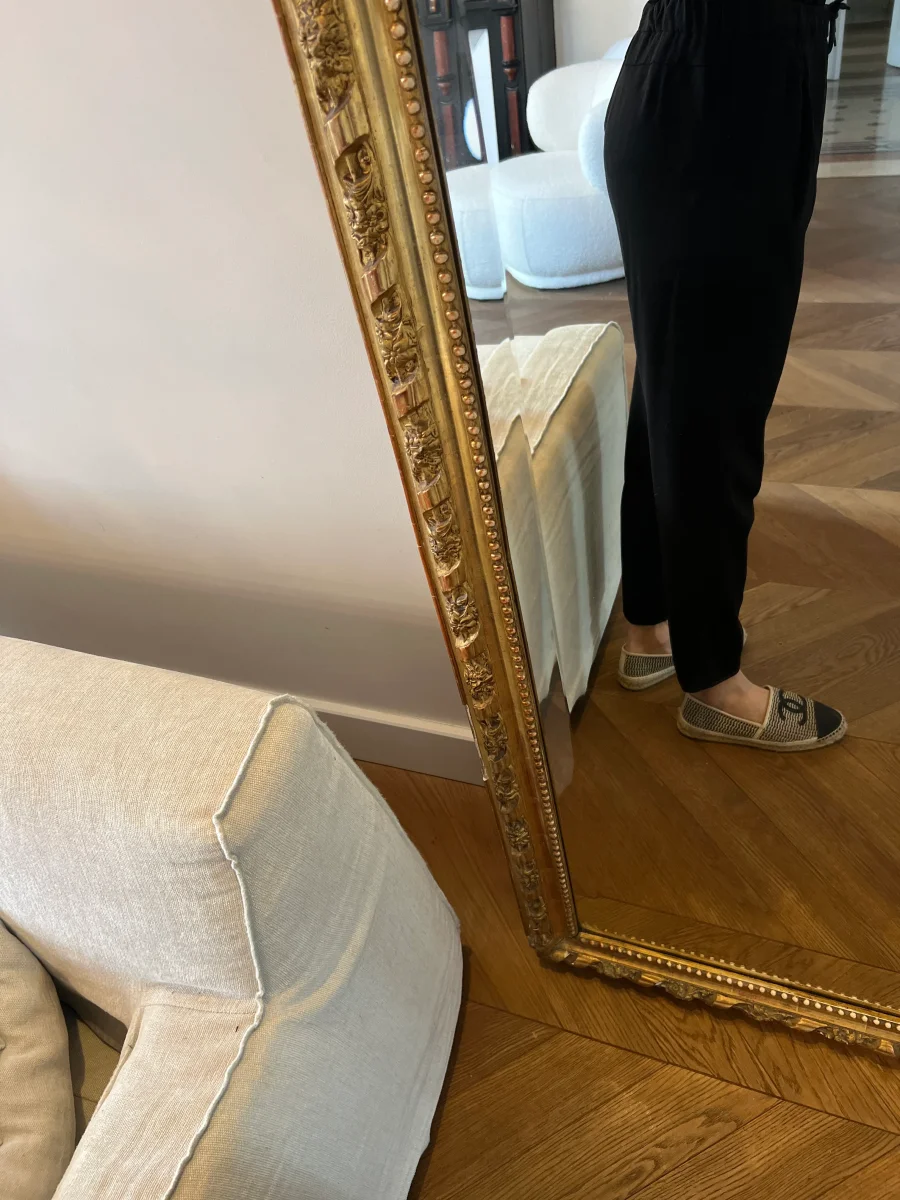 Pantalon Maje noir fluide – Image 3