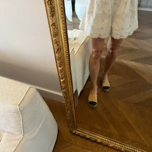 Short Sandro à crochet blanc