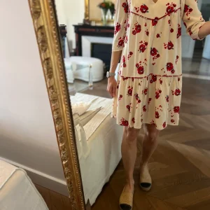 Robe Ba&sh Blabe coquelicots rouges