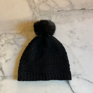 Sézane - Bonnet en laine noire