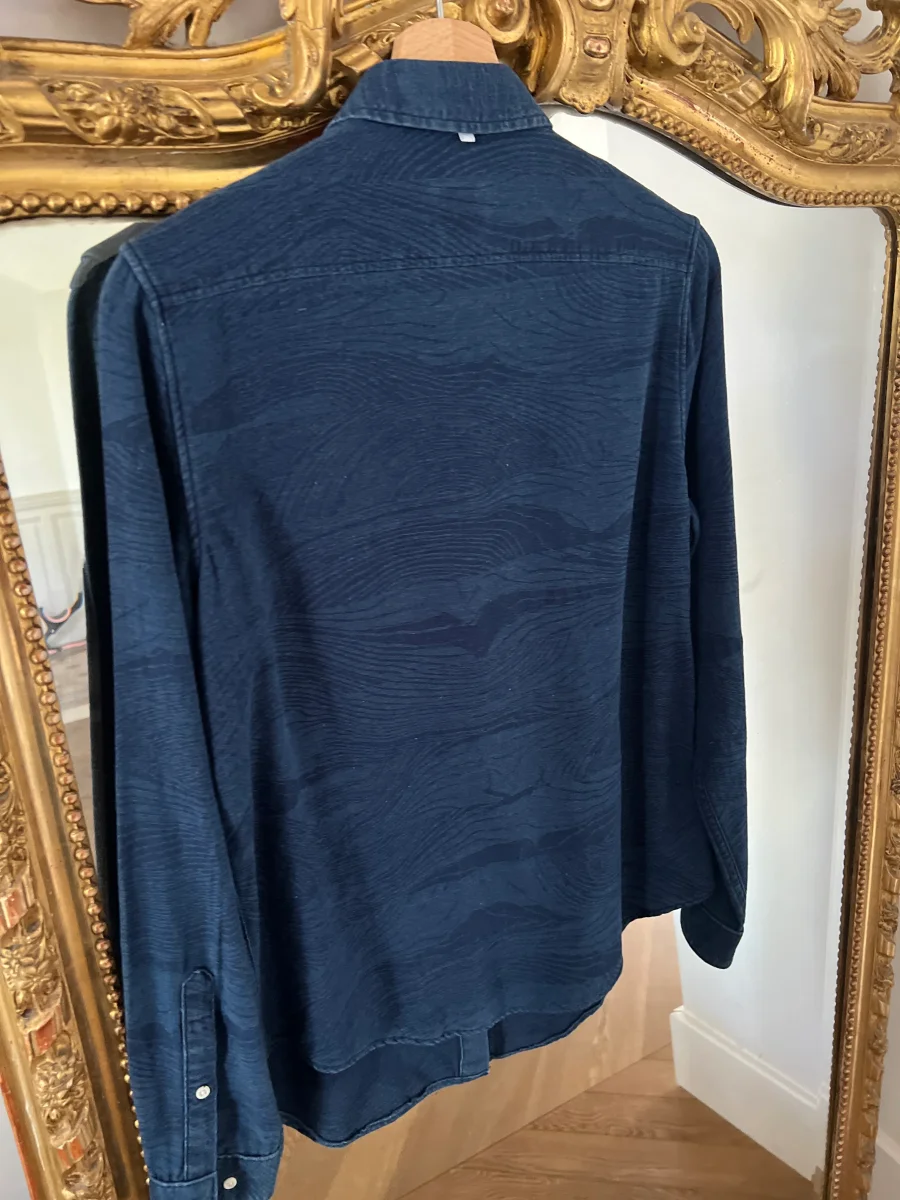Chemise Lacoste Live brut en jean – Image 5