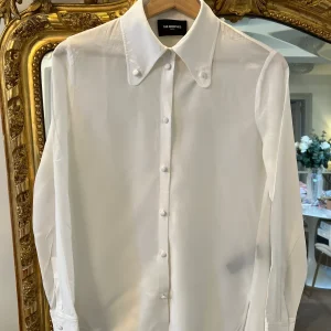 Chemise The Kooples blanche en soie