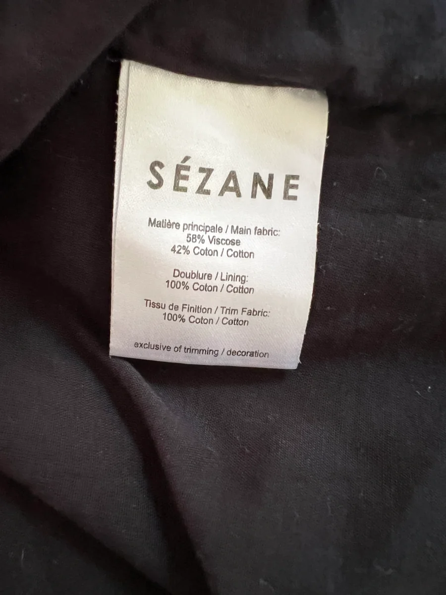 Blouse Sézane à pois dorés – Image 7