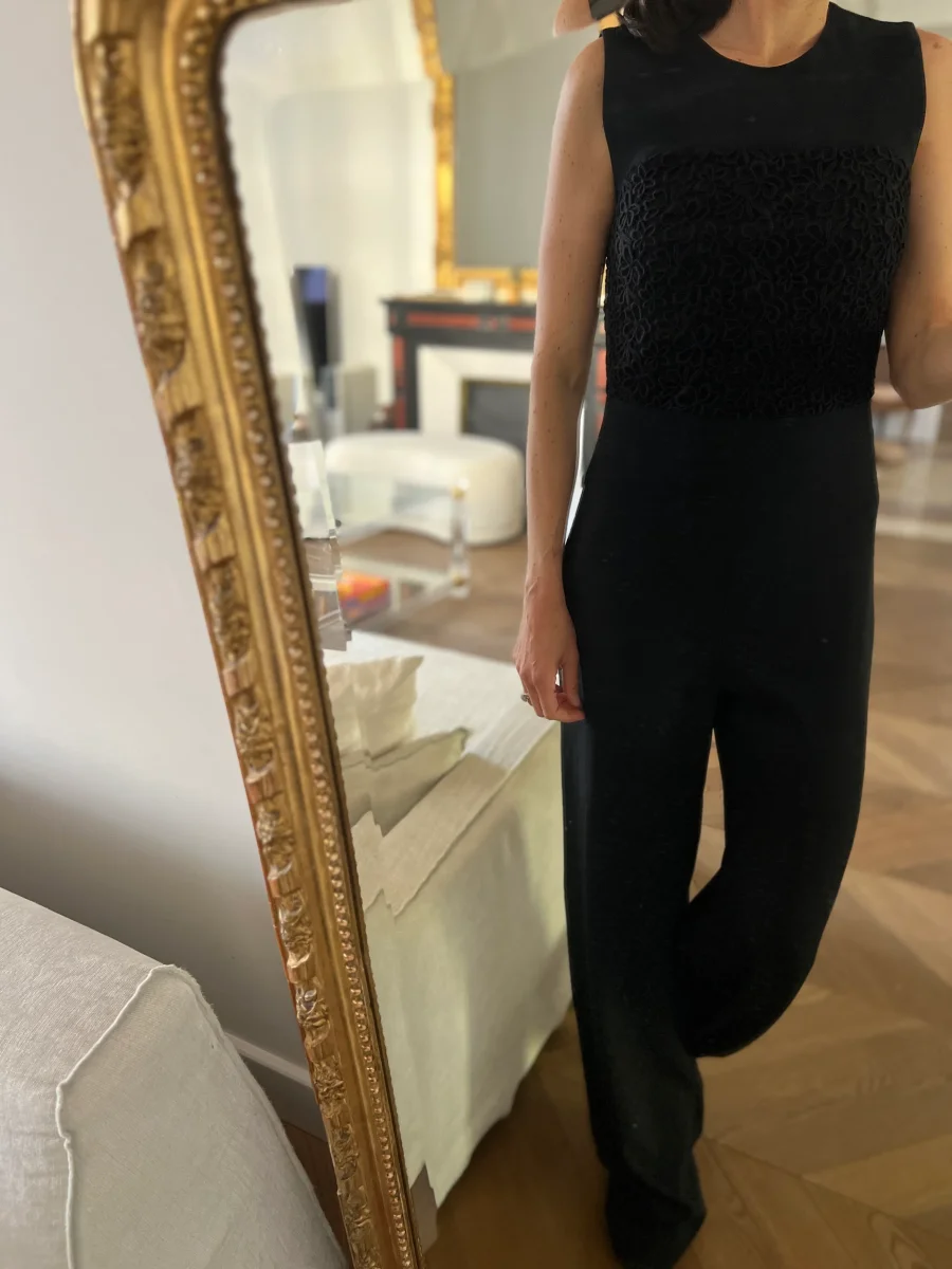 Noémie Lenoir Combinaison Justicia Ruano bleu marine – Image 3