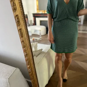 Noémie Lenoir Robe Maje verte
