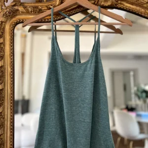 Débardeur Swift Ba&sh vert croisé