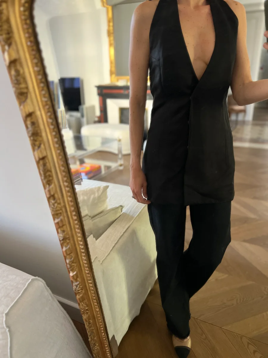 Noémie Lenoir Haut Elise Overland noir – Image 3