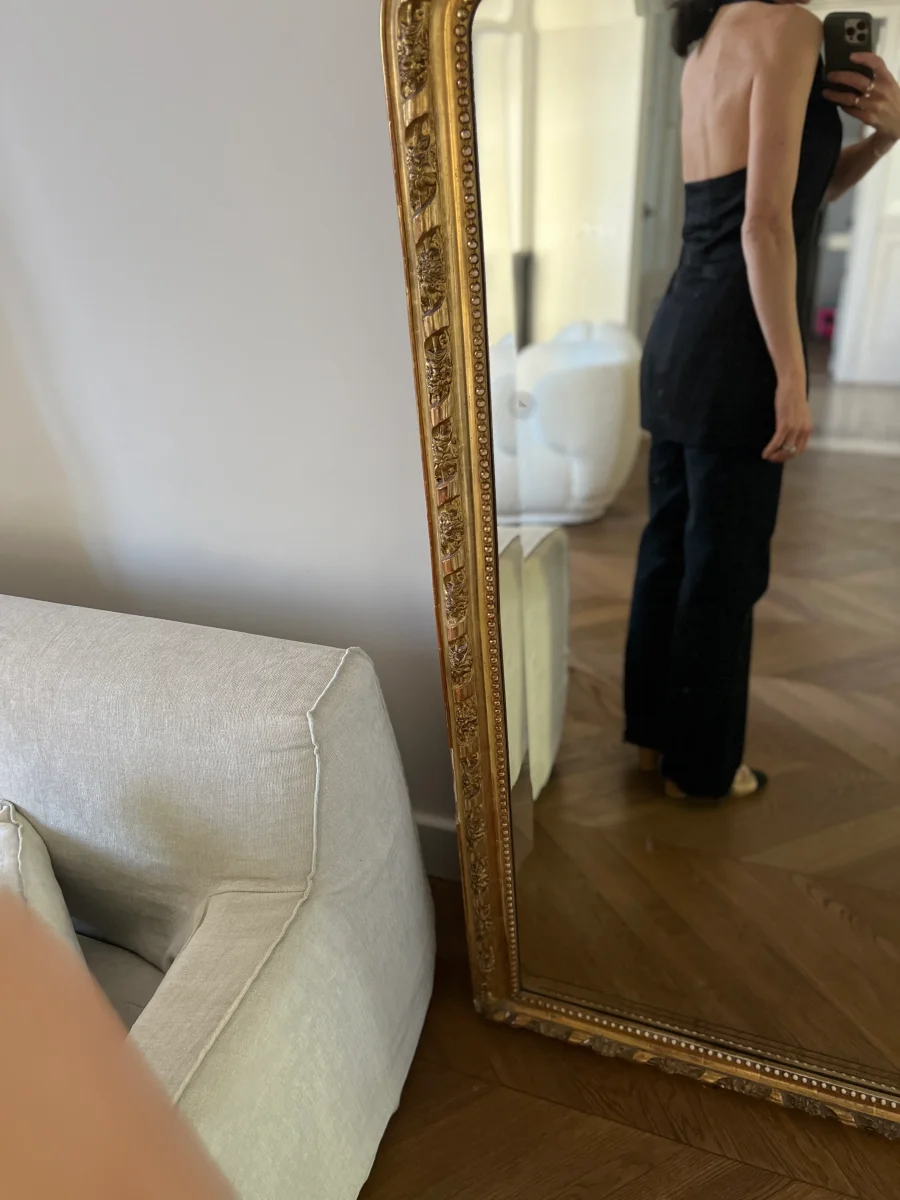 Noémie Lenoir Haut Elise Overland noir – Image 4