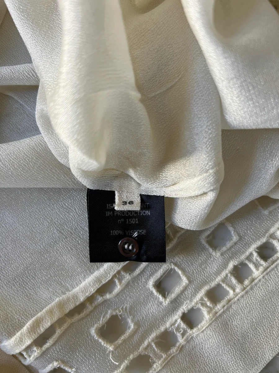 Noémie Lenoir Blouse Isabel Marant étoile ecrue – Image 8