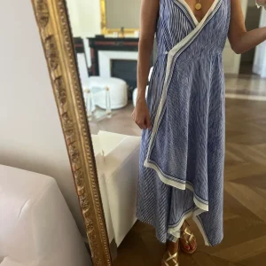 Robe Tommy Hilfiger à rayures et bretelles