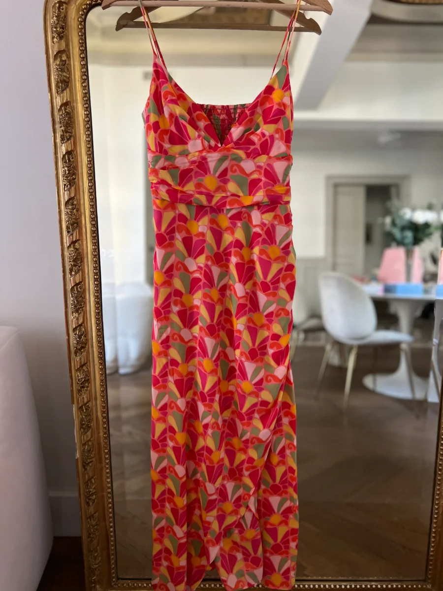 Robe Zara colorée à bretelles – Image 6