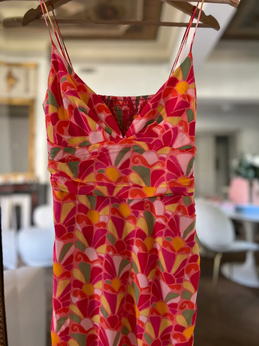 Robe Zara colorée à bretelles – Image 7