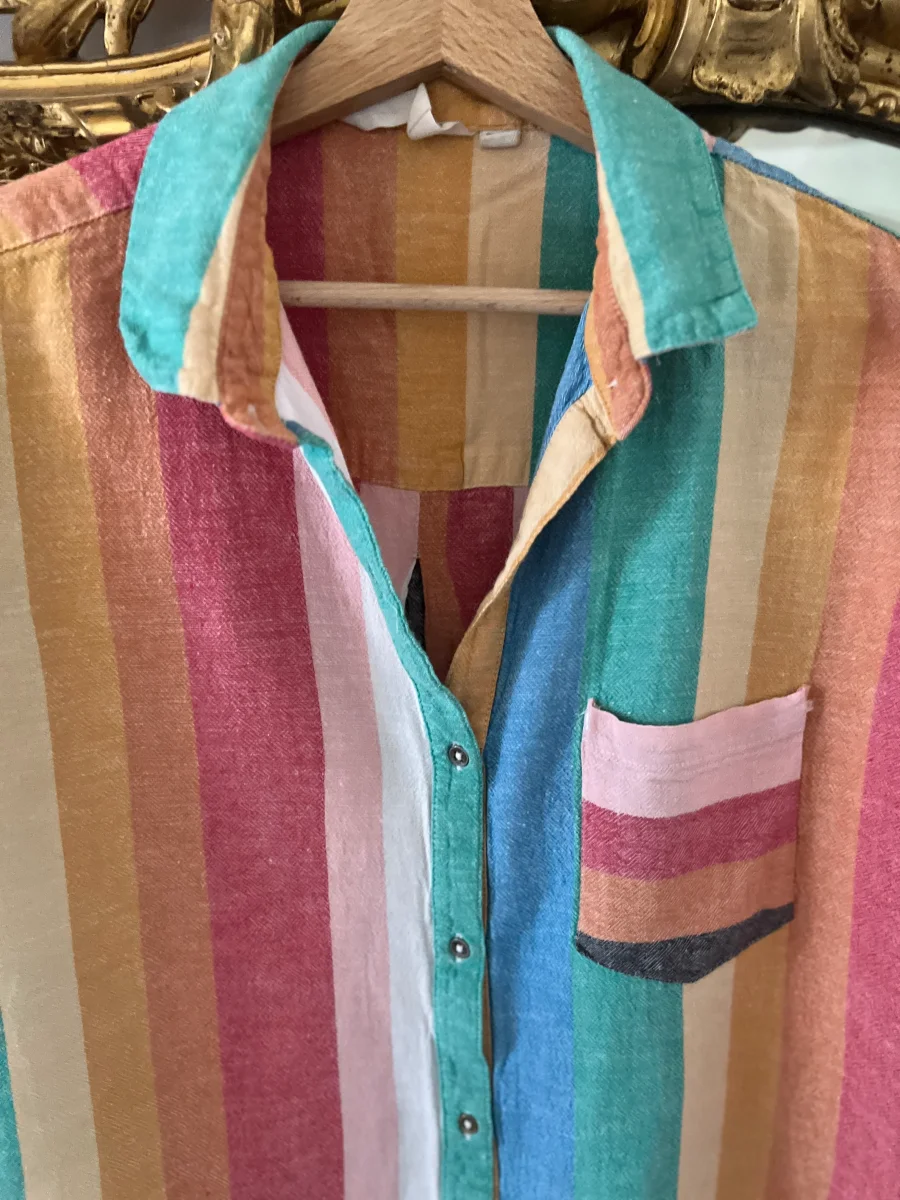 Chemise Billabong à rayures colorée – Image 6