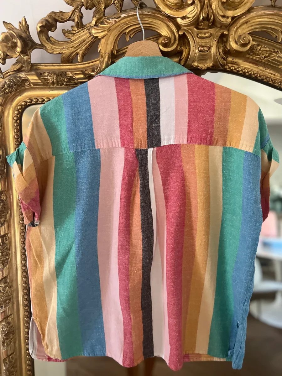 Chemise Billabong à rayures colorée – Image 8
