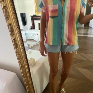 Chemise Billabong à rayures colorée