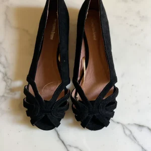 Sandales Monoprix plates neuves noires