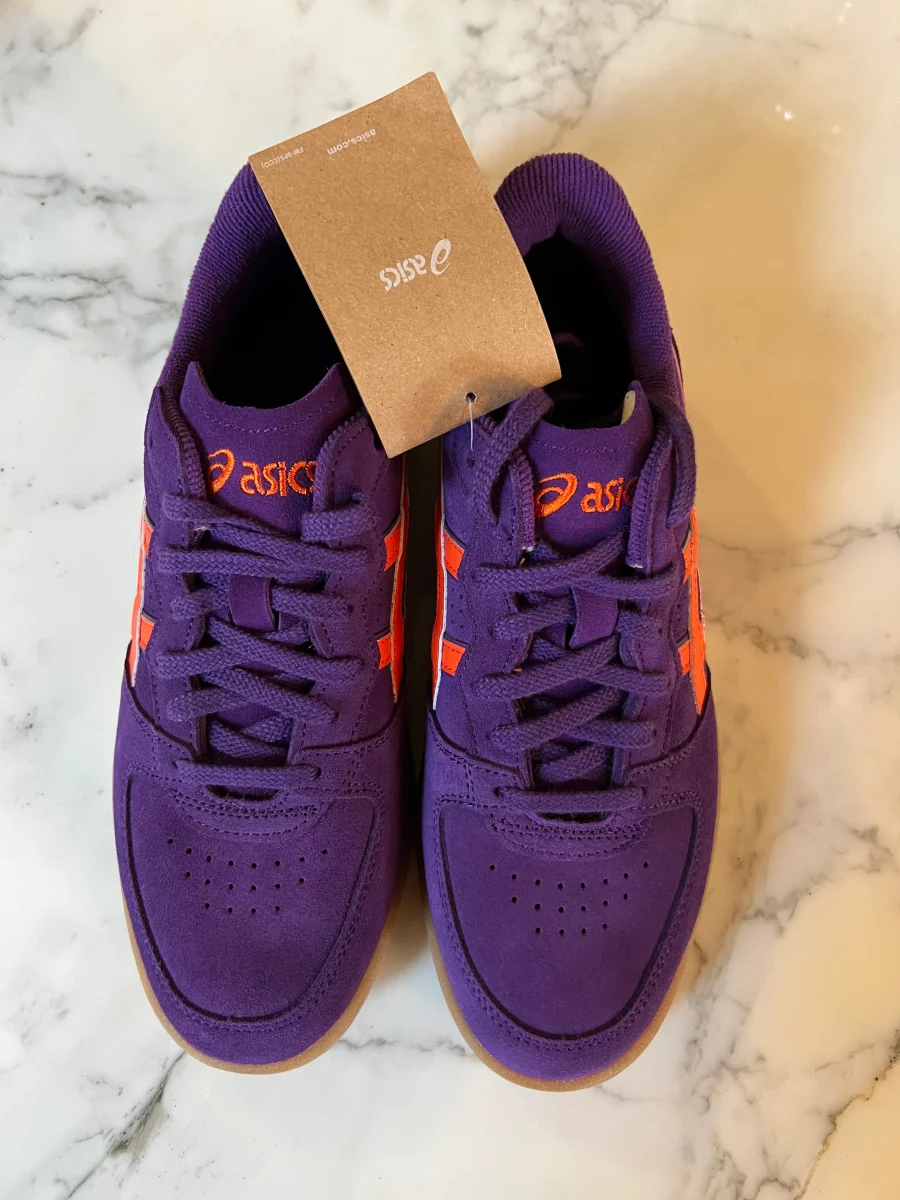 Ariane Brodier Baskets violet et orange – Image 4