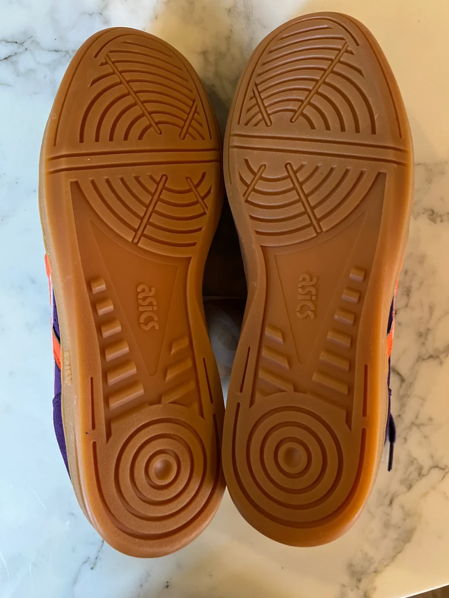 Ariane Brodier Baskets violet et orange – Image 5