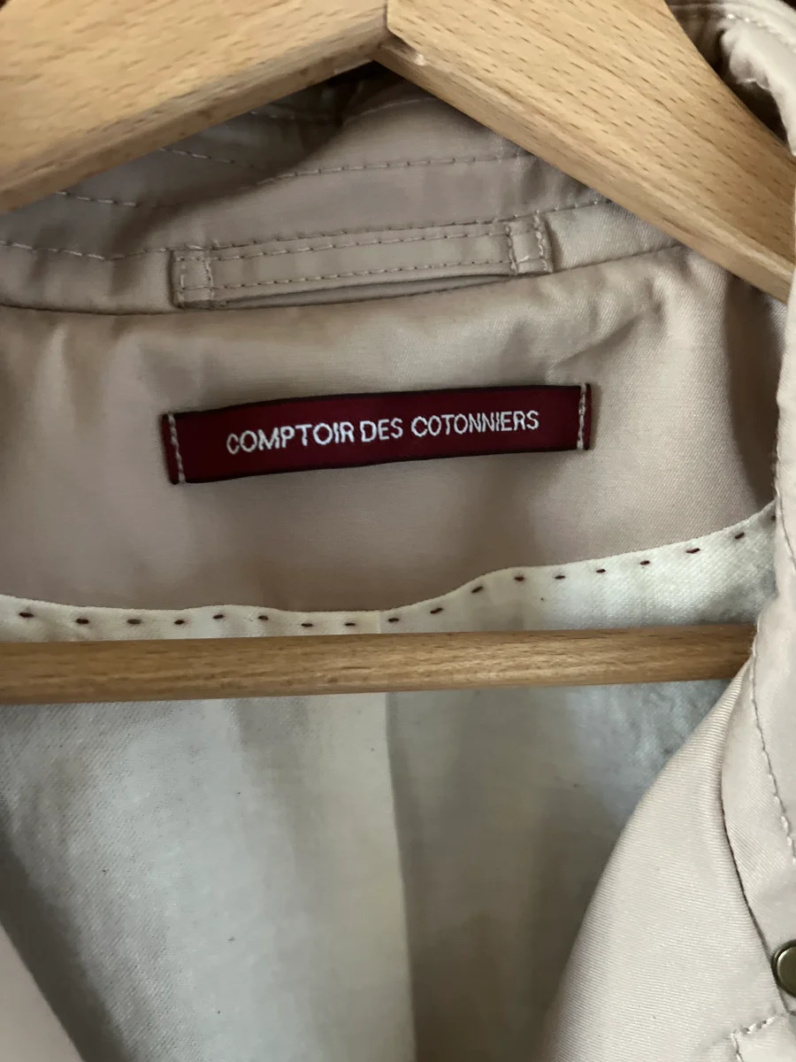 Trench Comptoir des Cotonniers classique beige – Image 8