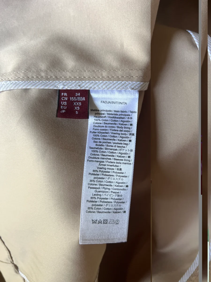 Trench Comptoir des Cotonniers classique beige – Image 7