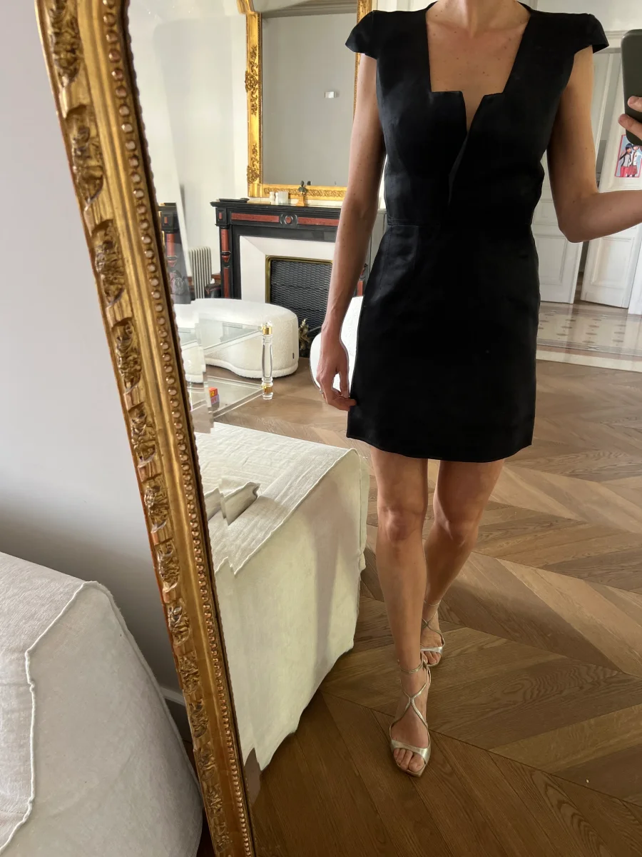 Noémie Lenoir Robe Brian Reyes noire