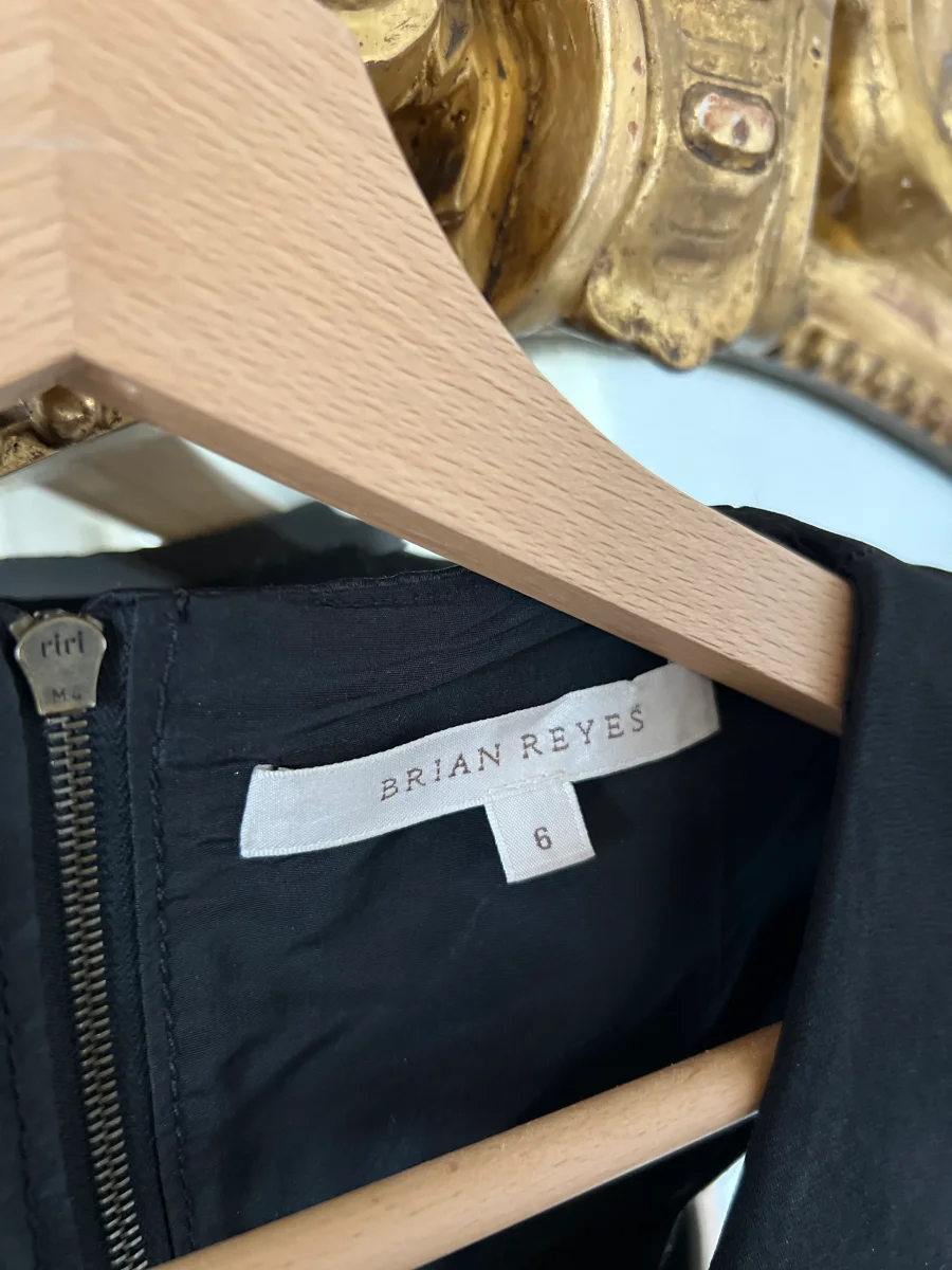 Noémie Lenoir Robe Brian Reyes noire – Image 6